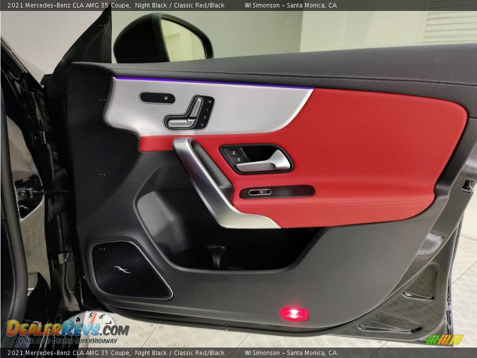 Door Panel of 2021 Mercedes-Benz CLA AMG 35 Coupe Photo #31