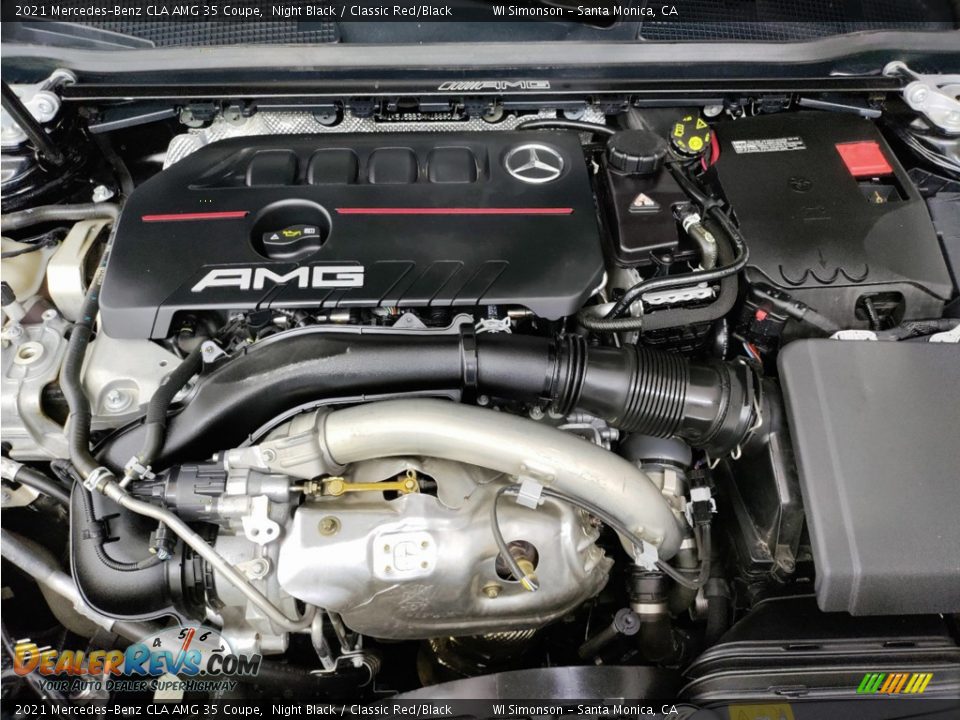 2021 Mercedes-Benz CLA AMG 35 Coupe 2.0 Liter Twin-Turbocharged DOHC 16-Valve VVT 4 Cylinder Engine Photo #33