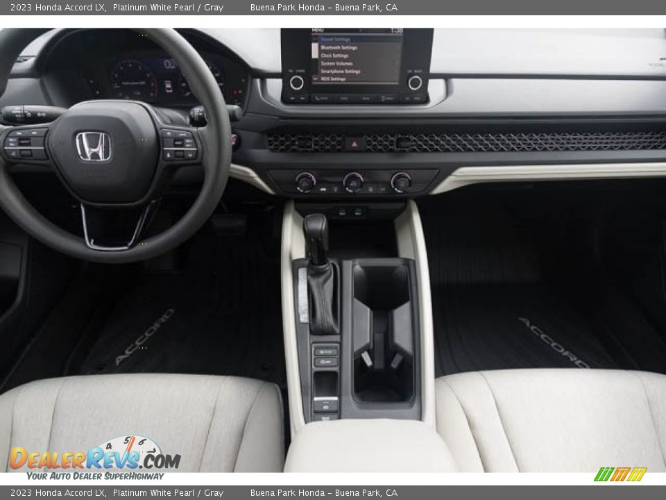 2023 Honda Accord LX Platinum White Pearl / Gray Photo #19
