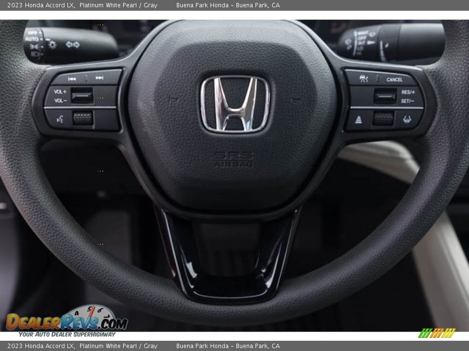 2023 Honda Accord LX Platinum White Pearl / Gray Photo #21