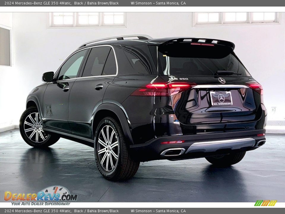 2024 Mercedes-Benz GLE 350 4Matic Black / Bahia Brown/Black Photo #2