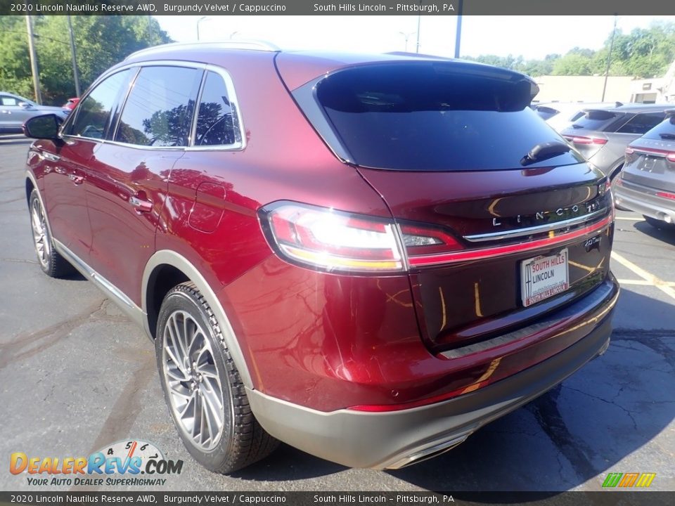 2020 Lincoln Nautilus Reserve AWD Burgundy Velvet / Cappuccino Photo #2