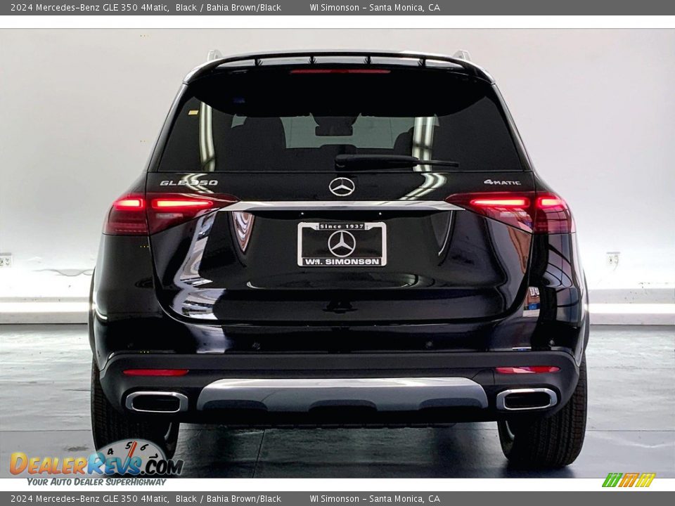 2024 Mercedes-Benz GLE 350 4Matic Black / Bahia Brown/Black Photo #3