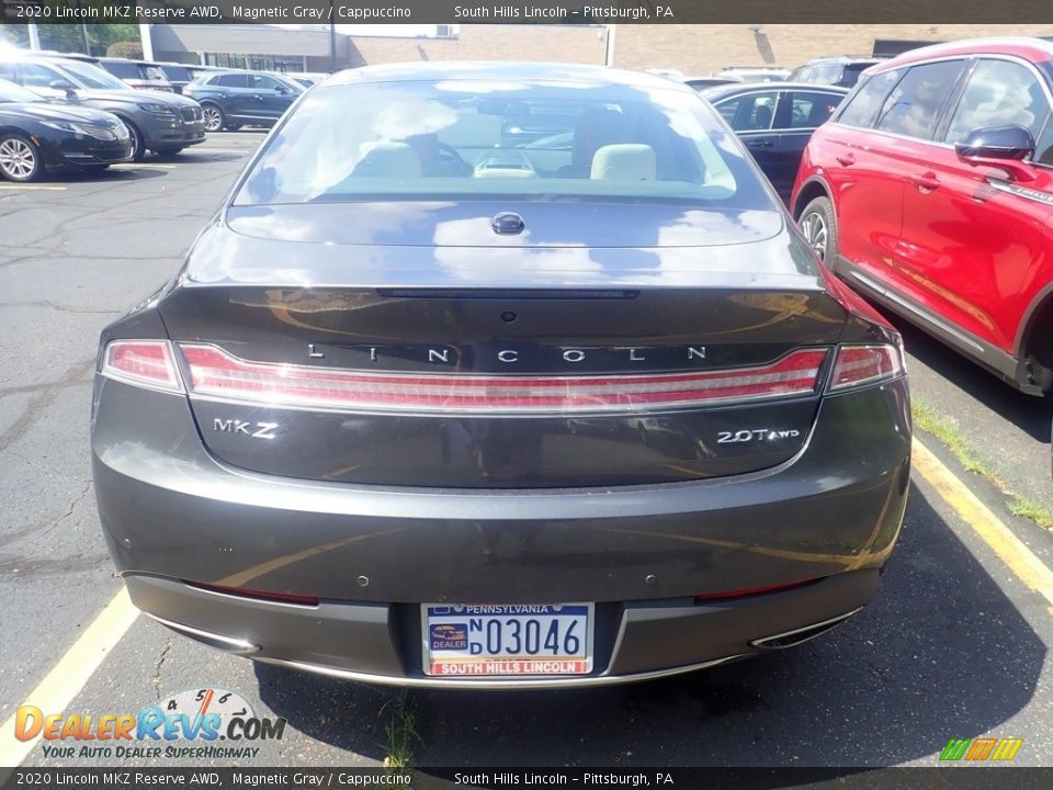 2020 Lincoln MKZ Reserve AWD Magnetic Gray / Cappuccino Photo #3