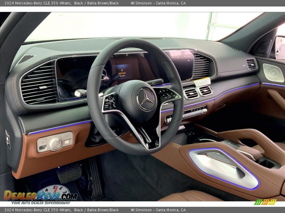 Dashboard of 2024 Mercedes-Benz GLE 350 4Matic Photo #4
