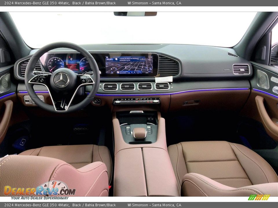 Dashboard of 2024 Mercedes-Benz GLE 350 4Matic Photo #6