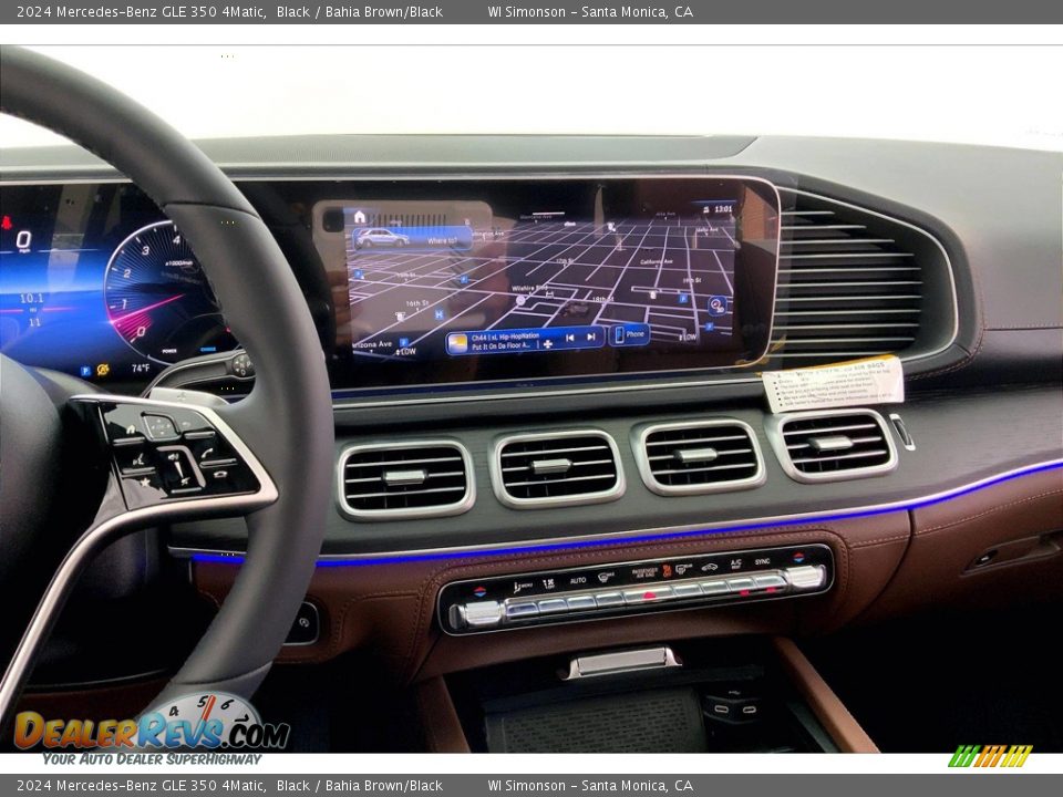 Navigation of 2024 Mercedes-Benz GLE 350 4Matic Photo #7