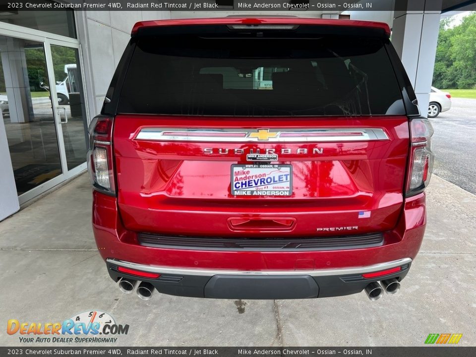 2023 Chevrolet Suburban Premier 4WD Radiant Red Tintcoat / Jet Black Photo #8