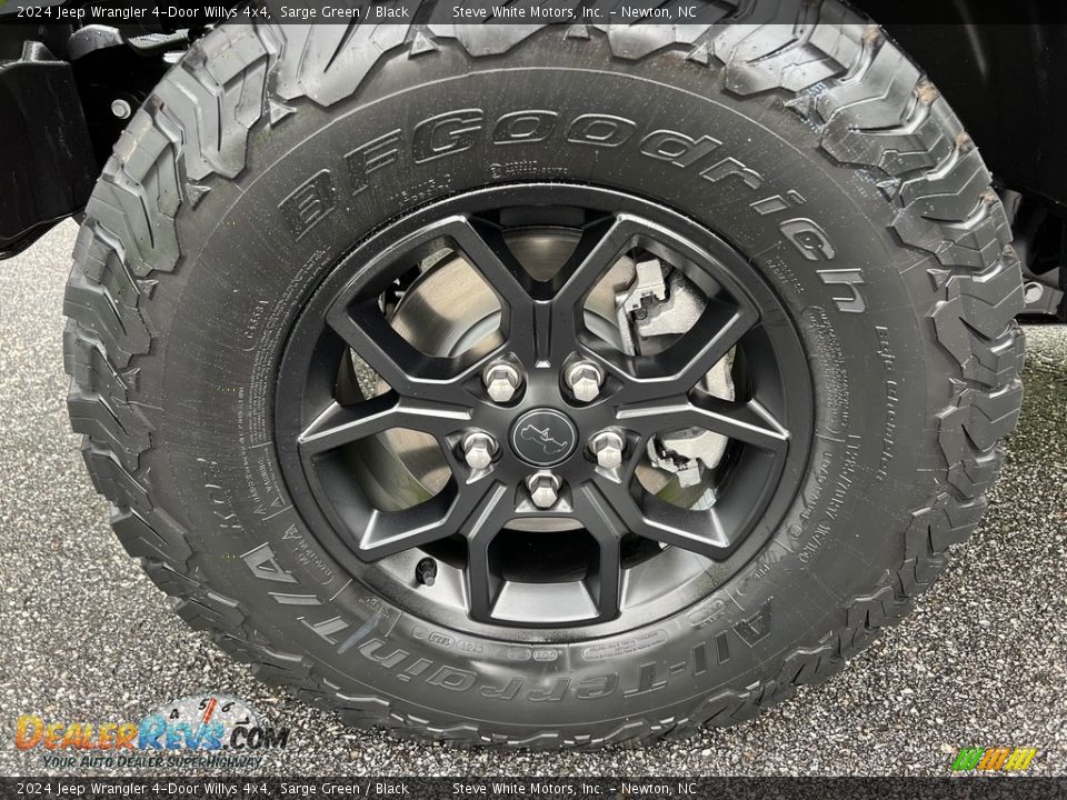 2024 Jeep Wrangler 4-Door Willys 4x4 Wheel Photo #9