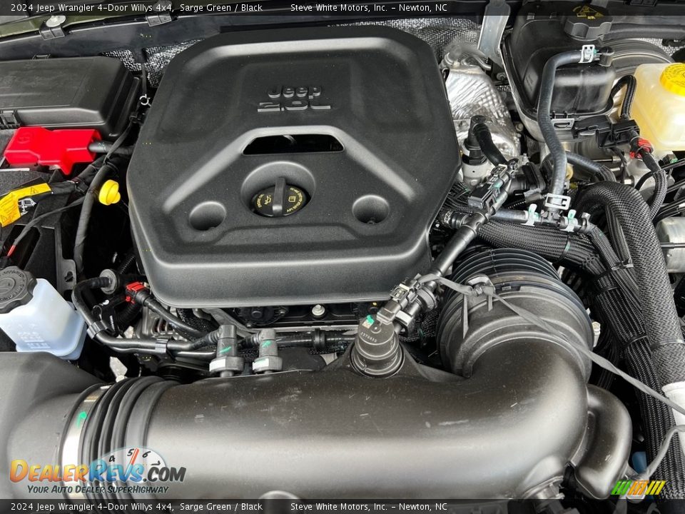 2024 Jeep Wrangler 4-Door Willys 4x4 2.0 Liter Turbocharged DOHC 16-Valve VVT 4 Cylinder Engine Photo #10