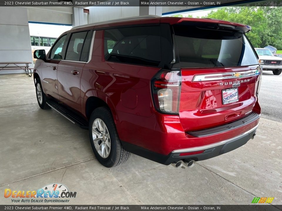 2023 Chevrolet Suburban Premier 4WD Radiant Red Tintcoat / Jet Black Photo #11