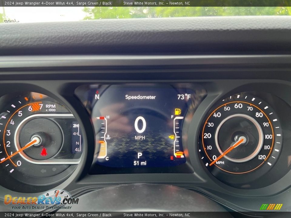 2024 Jeep Wrangler 4-Door Willys 4x4 Gauges Photo #20