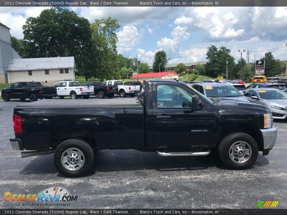 Black 2011 Chevrolet Silverado 2500HD Regular Cab Photo #6