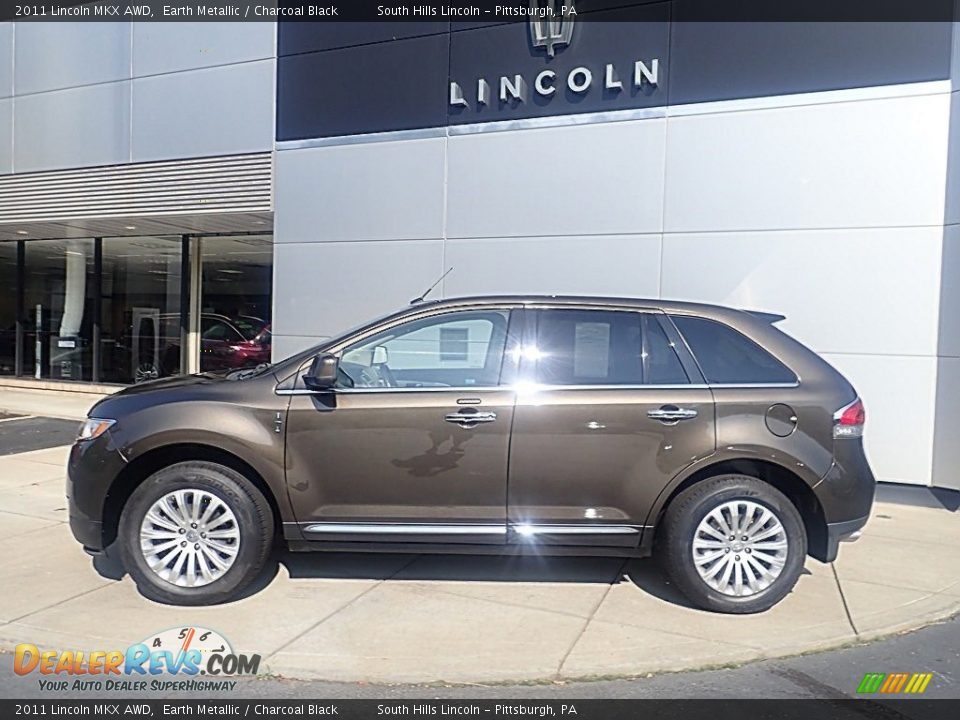 2011 Lincoln MKX AWD Earth Metallic / Charcoal Black Photo #2