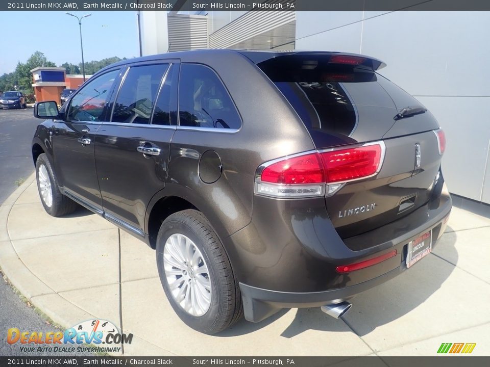 2011 Lincoln MKX AWD Earth Metallic / Charcoal Black Photo #3