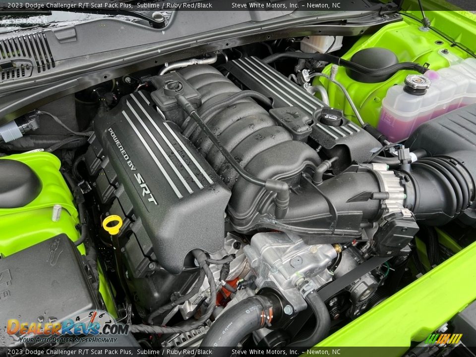 2023 Dodge Challenger R/T Scat Pack Plus 392 SRT 6.4 Liter HEMI OHV 16-Valve VVT MDS V8 Engine Photo #9