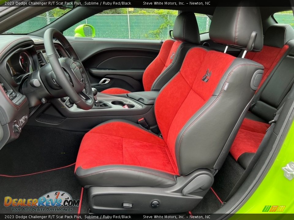 Front Seat of 2023 Dodge Challenger R/T Scat Pack Plus Photo #11