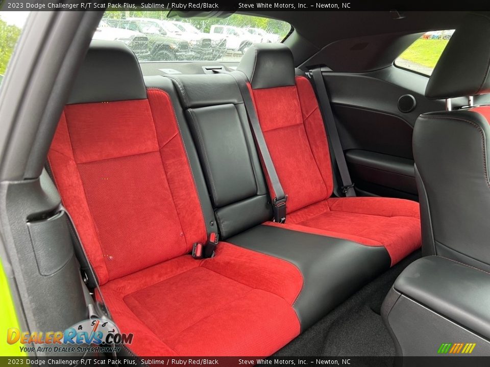 Rear Seat of 2023 Dodge Challenger R/T Scat Pack Plus Photo #15