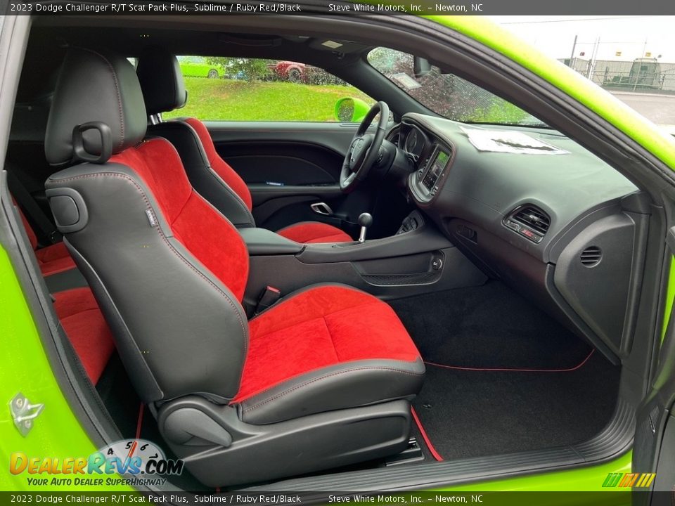 Front Seat of 2023 Dodge Challenger R/T Scat Pack Plus Photo #16