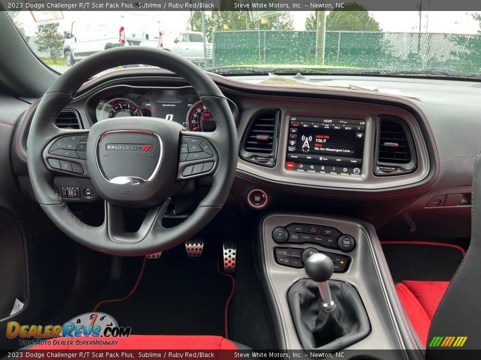 Dashboard of 2023 Dodge Challenger R/T Scat Pack Plus Photo #17