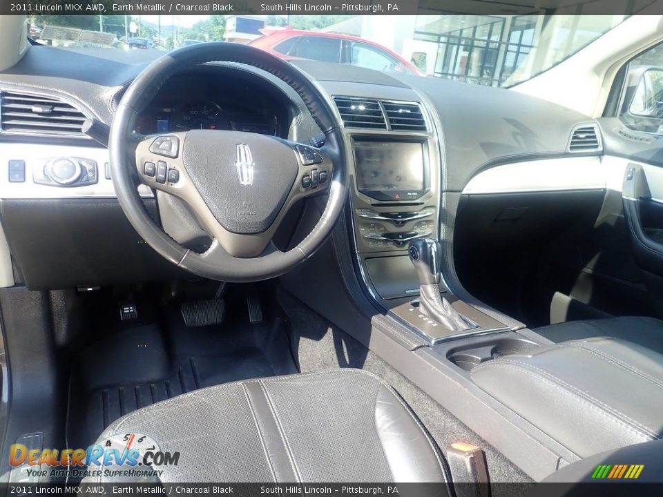 2011 Lincoln MKX AWD Earth Metallic / Charcoal Black Photo #18