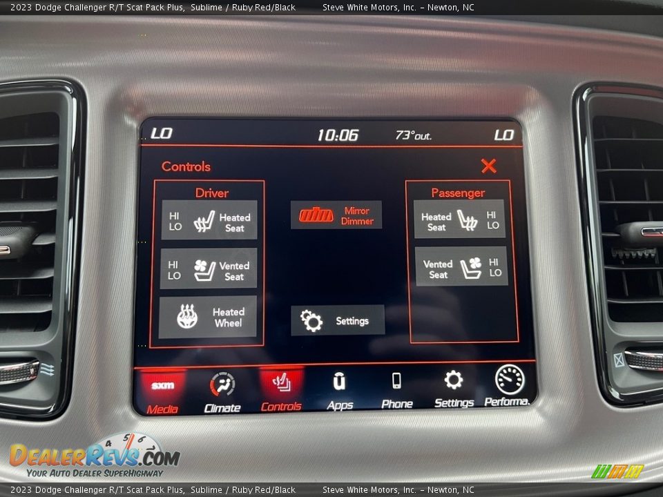 Controls of 2023 Dodge Challenger R/T Scat Pack Plus Photo #21