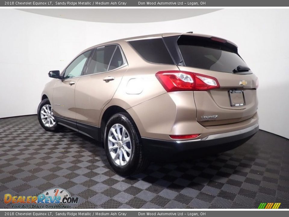 2018 Chevrolet Equinox LT Sandy Ridge Metallic / Medium Ash Gray Photo #9