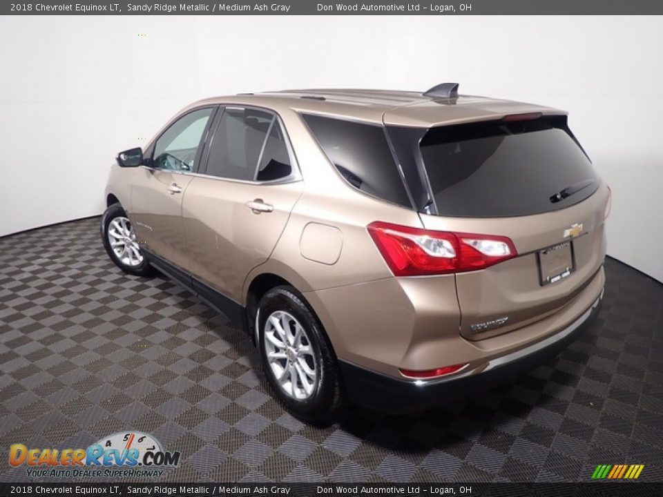 2018 Chevrolet Equinox LT Sandy Ridge Metallic / Medium Ash Gray Photo #10