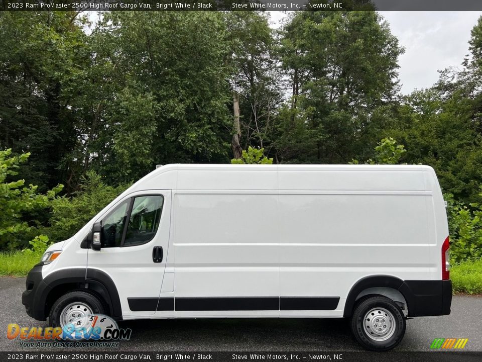 Bright White 2023 Ram ProMaster 2500 High Roof Cargo Van Photo #1