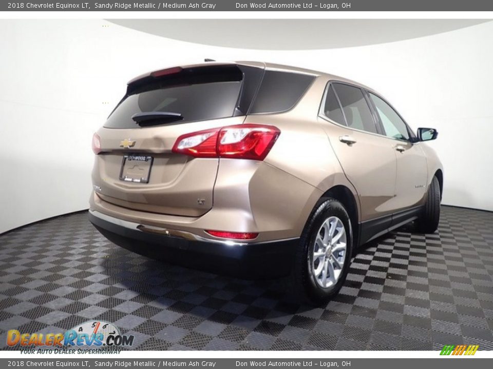 2018 Chevrolet Equinox LT Sandy Ridge Metallic / Medium Ash Gray Photo #14