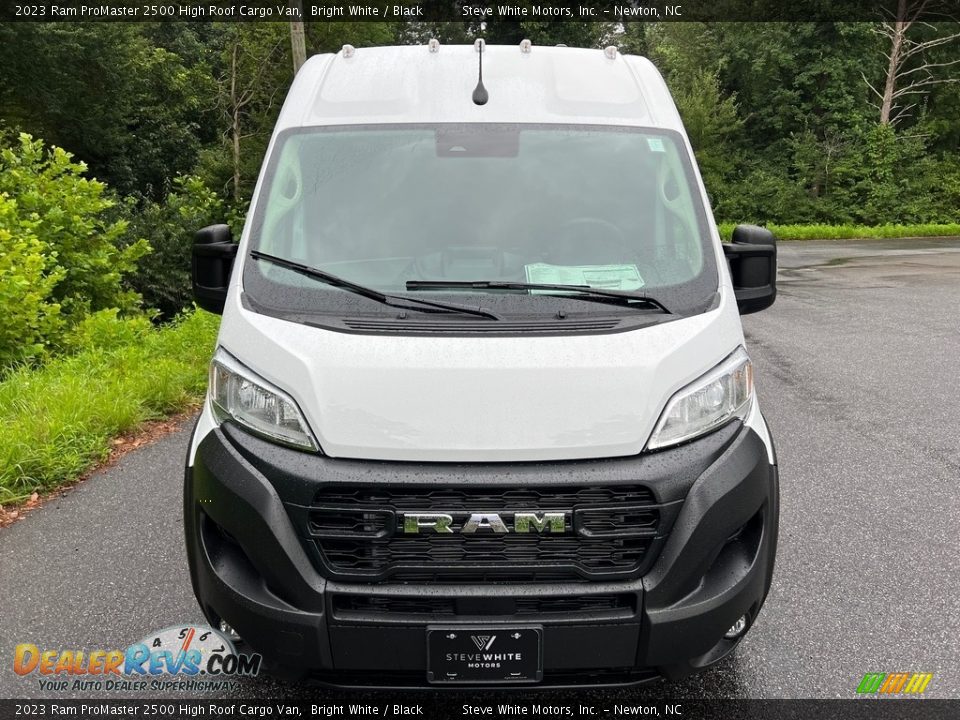 2023 Ram ProMaster 2500 High Roof Cargo Van Bright White / Black Photo #3