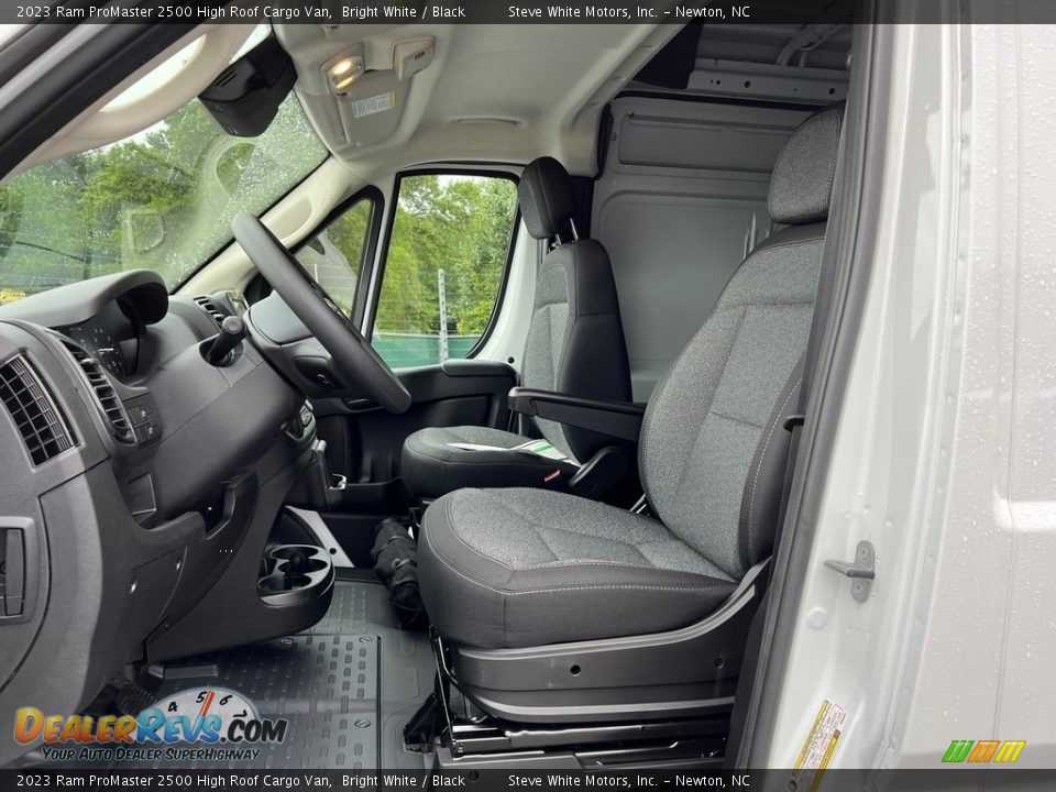 Front Seat of 2023 Ram ProMaster 2500 High Roof Cargo Van Photo #10