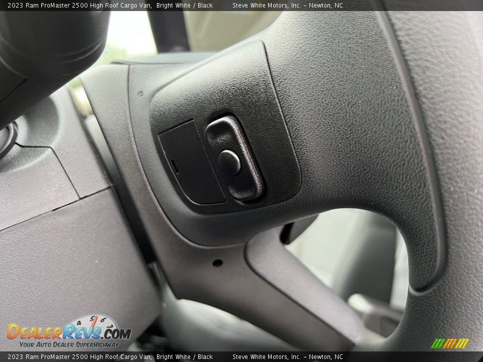 2023 Ram ProMaster 2500 High Roof Cargo Van Steering Wheel Photo #12