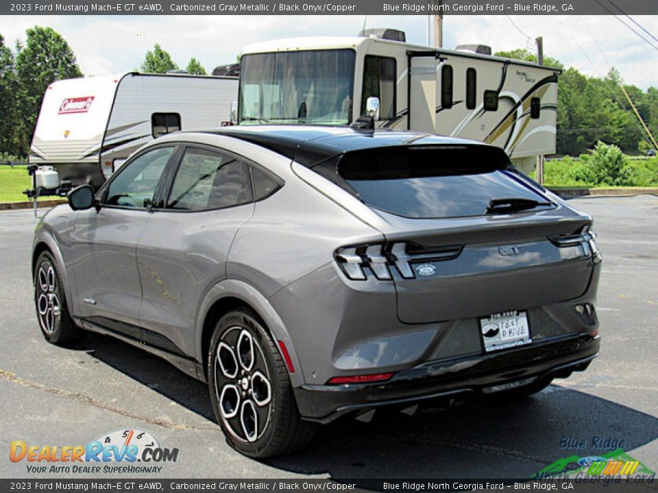 2023 Ford Mustang Mach-E GT eAWD Carbonized Gray Metallic / Black Onyx/Copper Photo #3