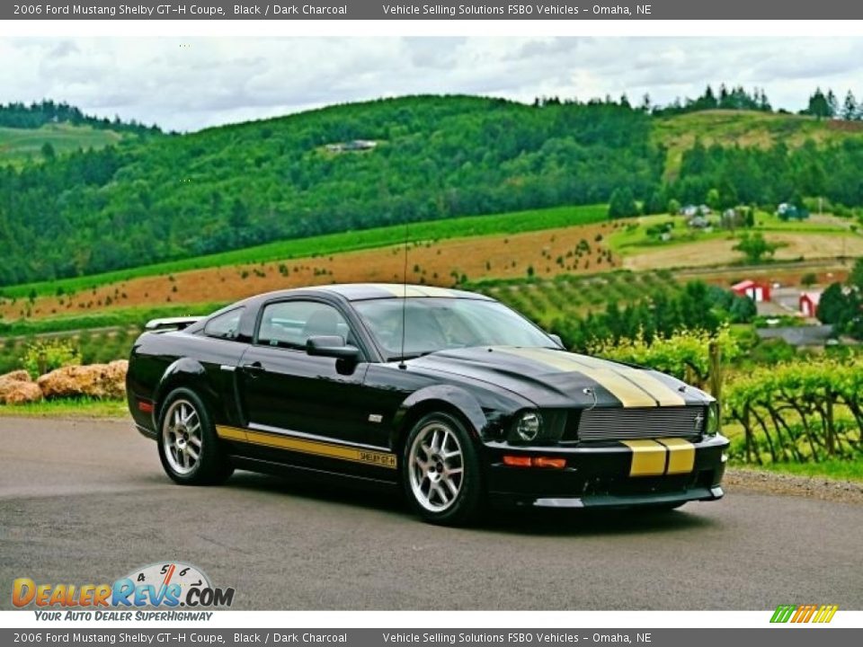 2006 Ford Mustang Shelby GT-H Coupe Black / Dark Charcoal Photo #4