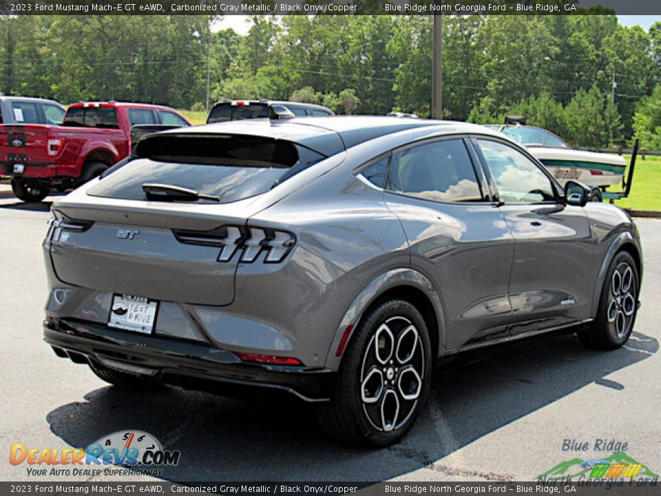 2023 Ford Mustang Mach-E GT eAWD Carbonized Gray Metallic / Black Onyx/Copper Photo #5