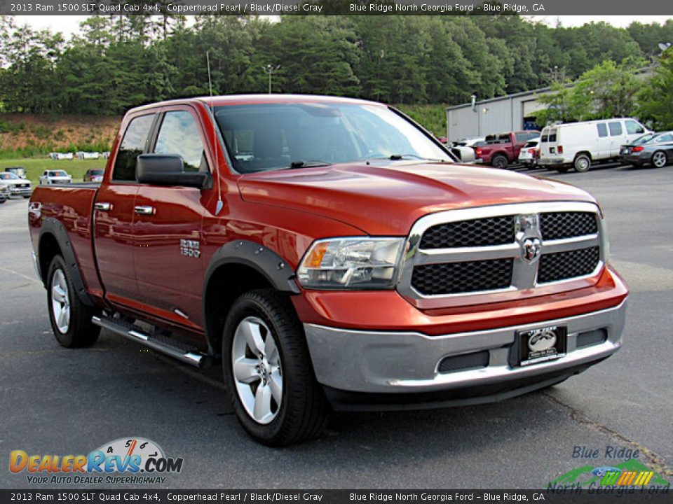 Copperhead Pearl 2013 Ram 1500 SLT Quad Cab 4x4 Photo #7