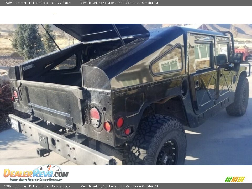 Black 1986 Hummer H1 Hard Top Photo #8