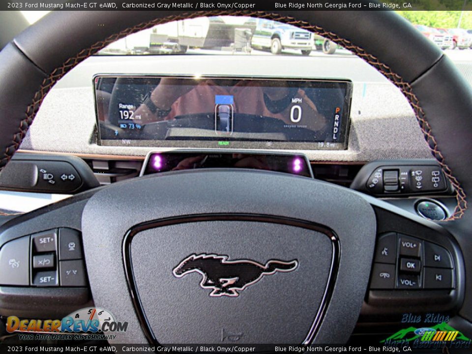 2023 Ford Mustang Mach-E GT eAWD Steering Wheel Photo #20