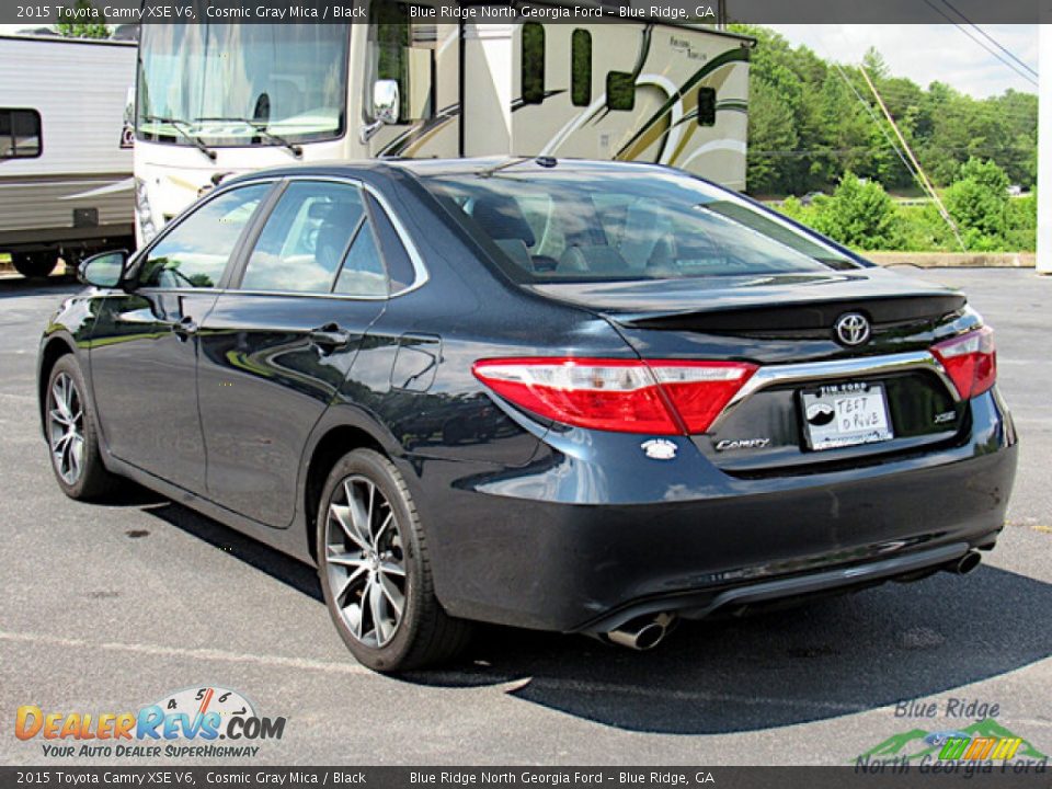 2015 Toyota Camry XSE V6 Cosmic Gray Mica / Black Photo #3