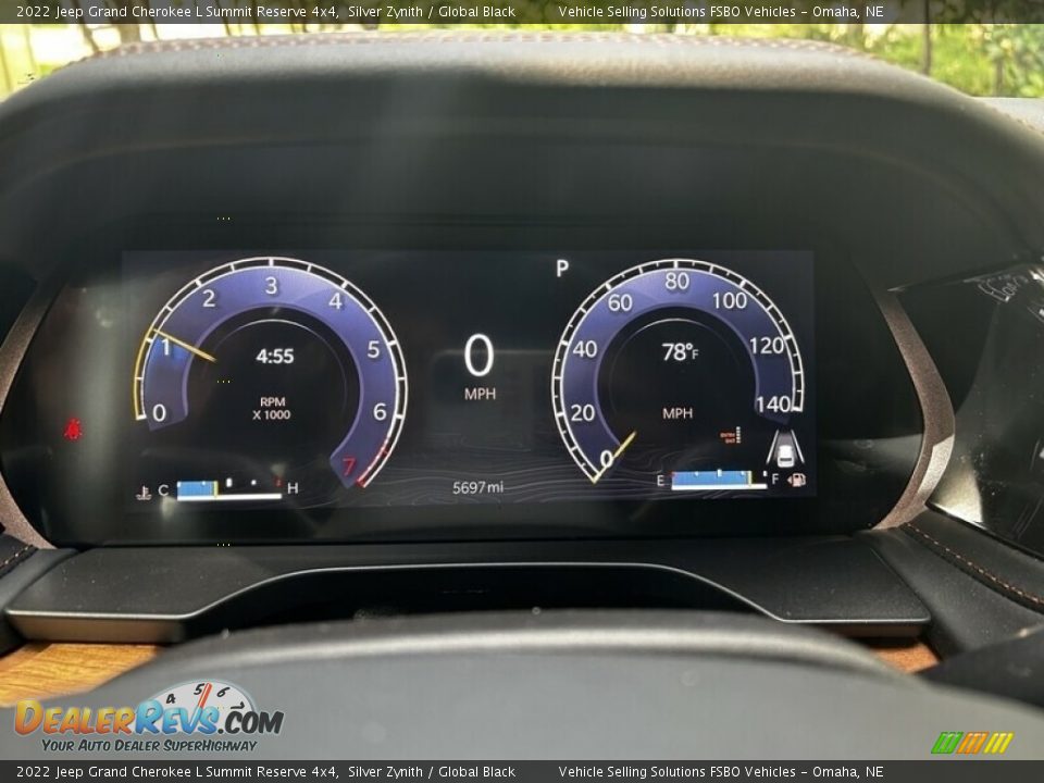 2022 Jeep Grand Cherokee L Summit Reserve 4x4 Gauges Photo #15