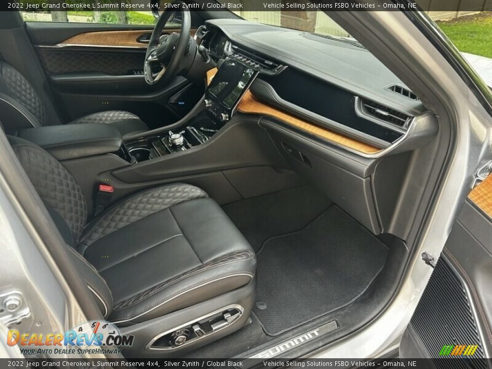Front Seat of 2022 Jeep Grand Cherokee L Summit Reserve 4x4 Photo #18