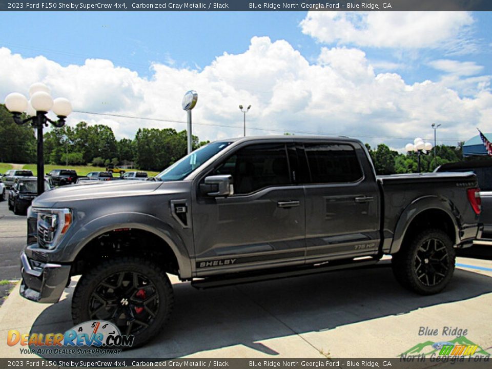 2023 Ford F150 Shelby SuperCrew 4x4 Carbonized Gray Metallic / Black Photo #2