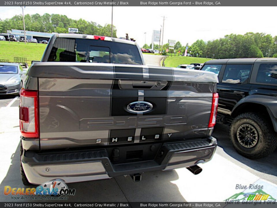 2023 Ford F150 Shelby SuperCrew 4x4 Carbonized Gray Metallic / Black Photo #4