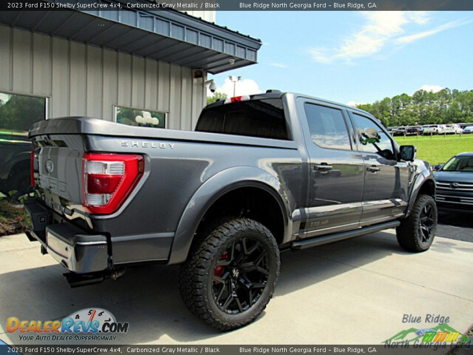 2023 Ford F150 Shelby SuperCrew 4x4 Carbonized Gray Metallic / Black Photo #5