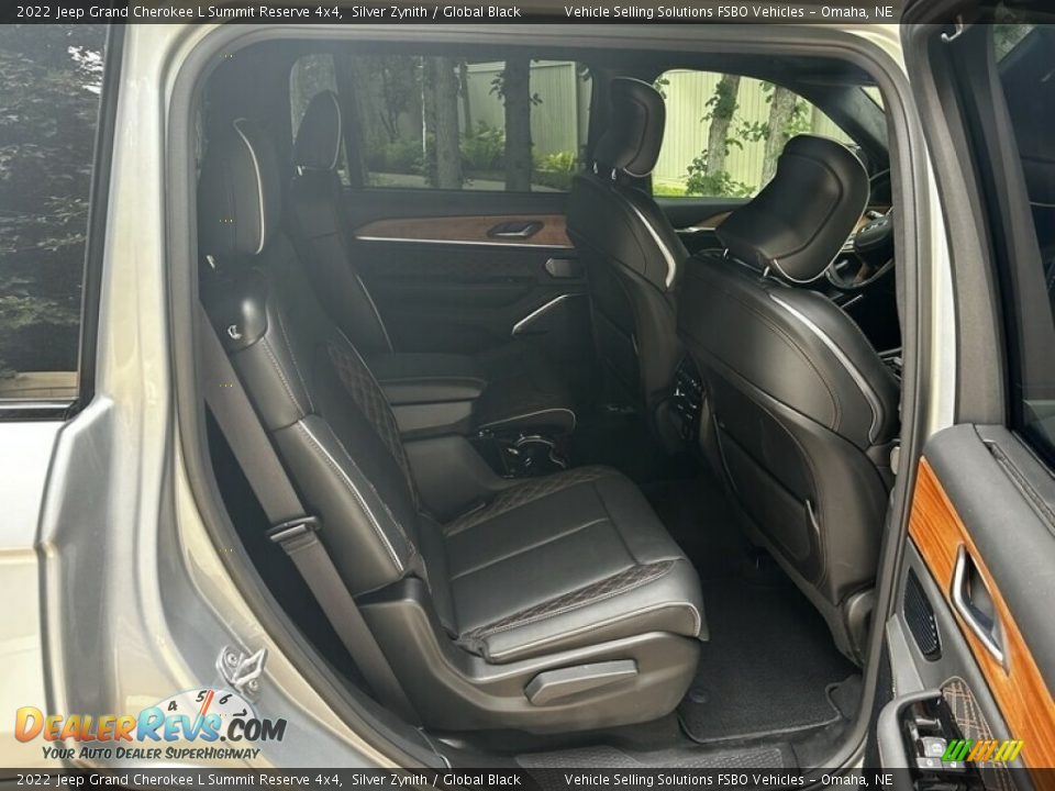 Rear Seat of 2022 Jeep Grand Cherokee L Summit Reserve 4x4 Photo #24