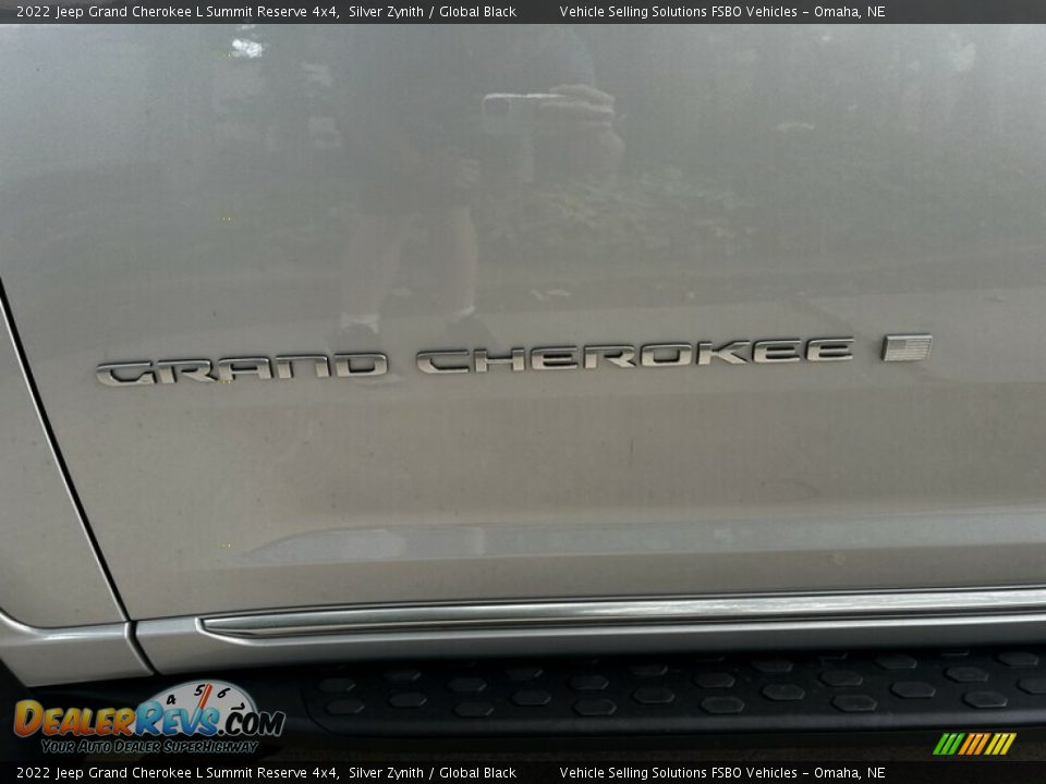 2022 Jeep Grand Cherokee L Summit Reserve 4x4 Silver Zynith / Global Black Photo #32