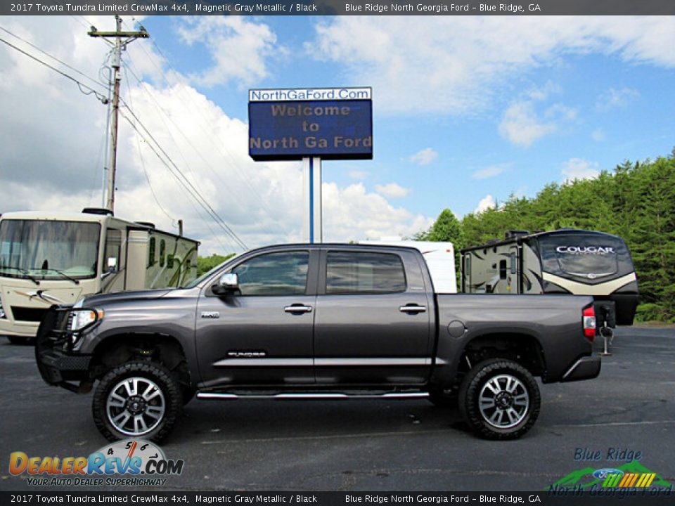 2017 Toyota Tundra Limited CrewMax 4x4 Magnetic Gray Metallic / Black Photo #2