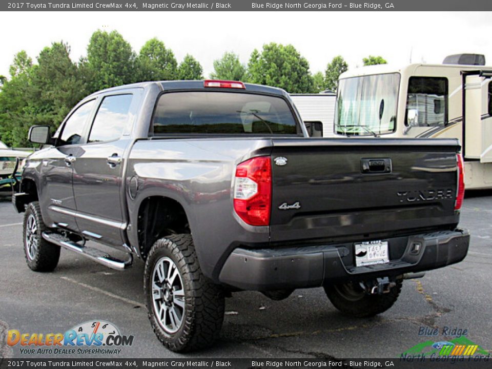 2017 Toyota Tundra Limited CrewMax 4x4 Magnetic Gray Metallic / Black Photo #3