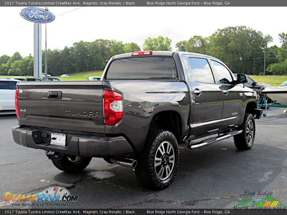 2017 Toyota Tundra Limited CrewMax 4x4 Magnetic Gray Metallic / Black Photo #5